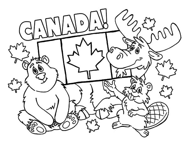 Canada coloring #18, Download drawings