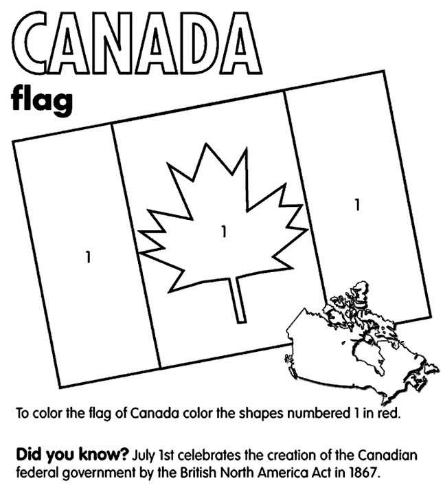Canada coloring #12, Download drawings