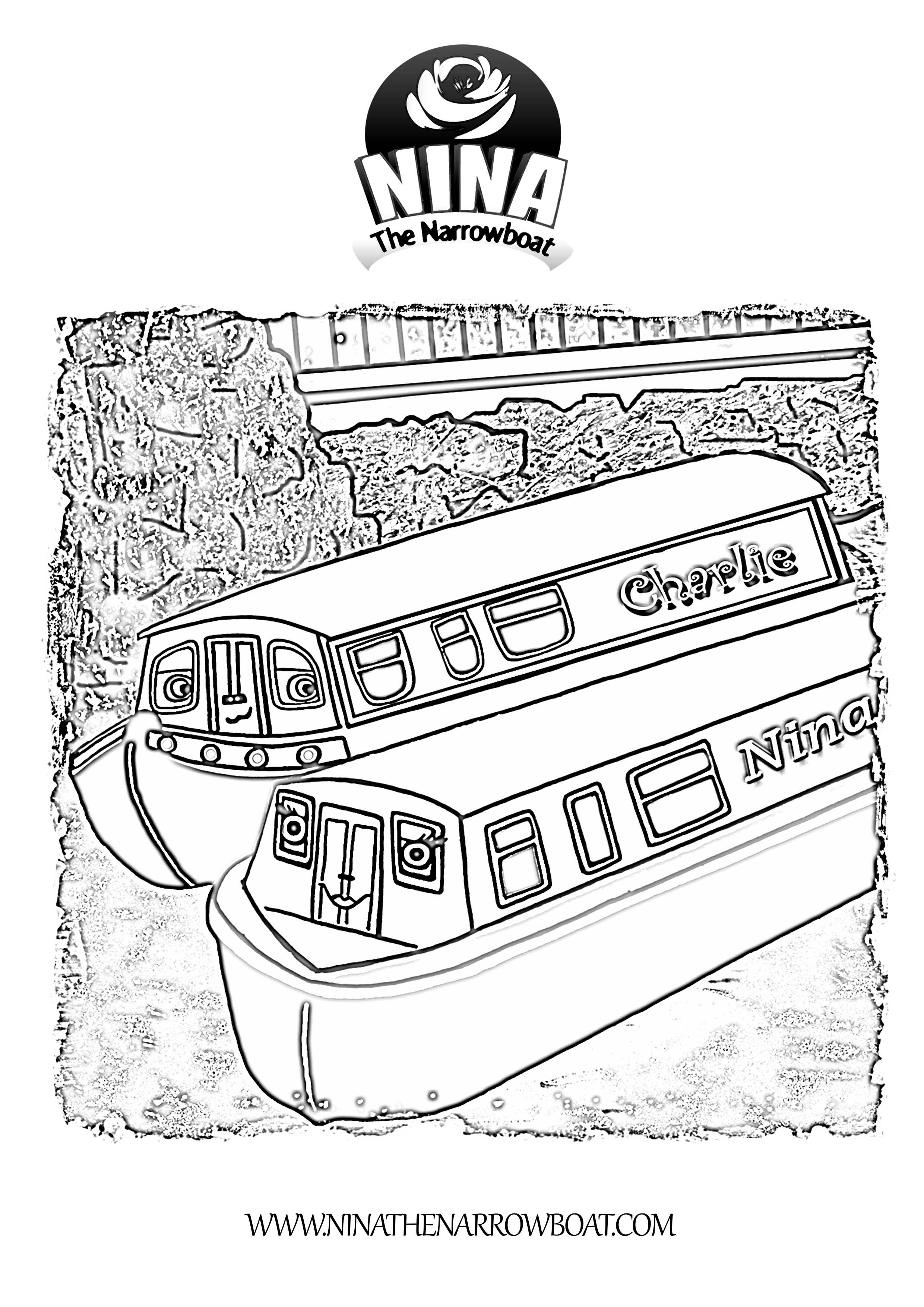 Canal coloring #6, Download drawings