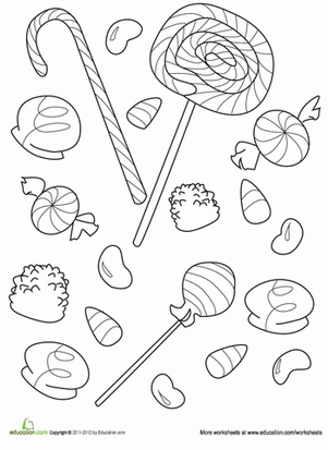 Candy coloring #13, Download drawings