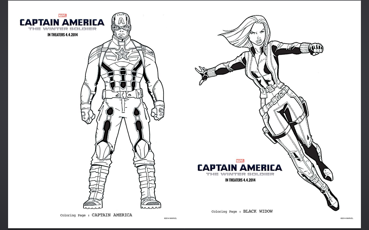 Captain America: The Winter Soldier coloring #18, Download drawings