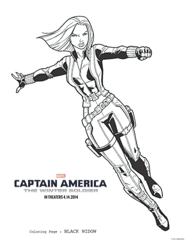 Captain America: The Winter Soldier coloring #12, Download drawings
