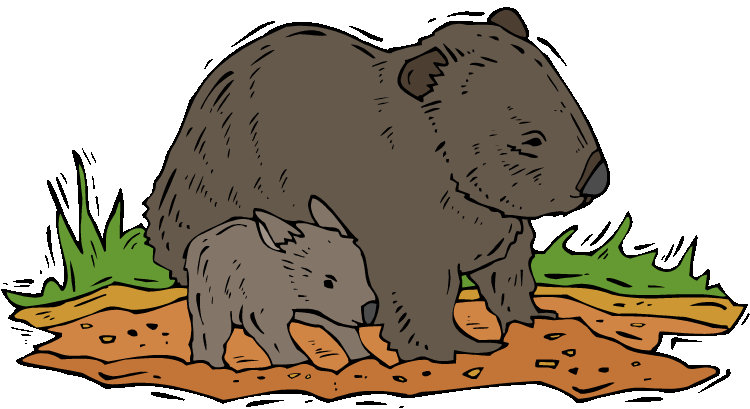 Capybara clipart #1, Download drawings