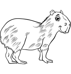Capybara coloring #9, Download drawings