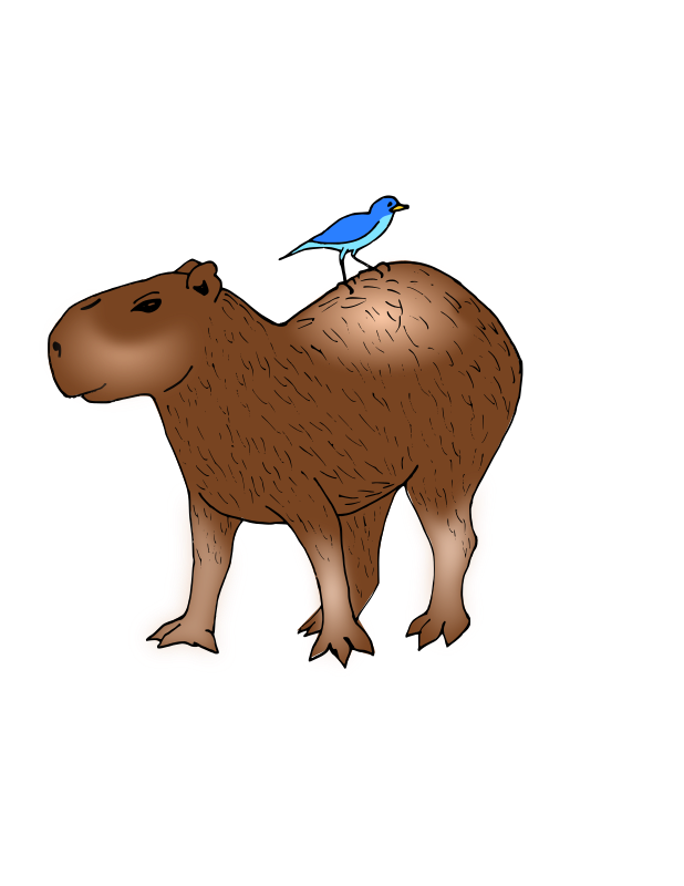 Capybara svg #8, Download drawings