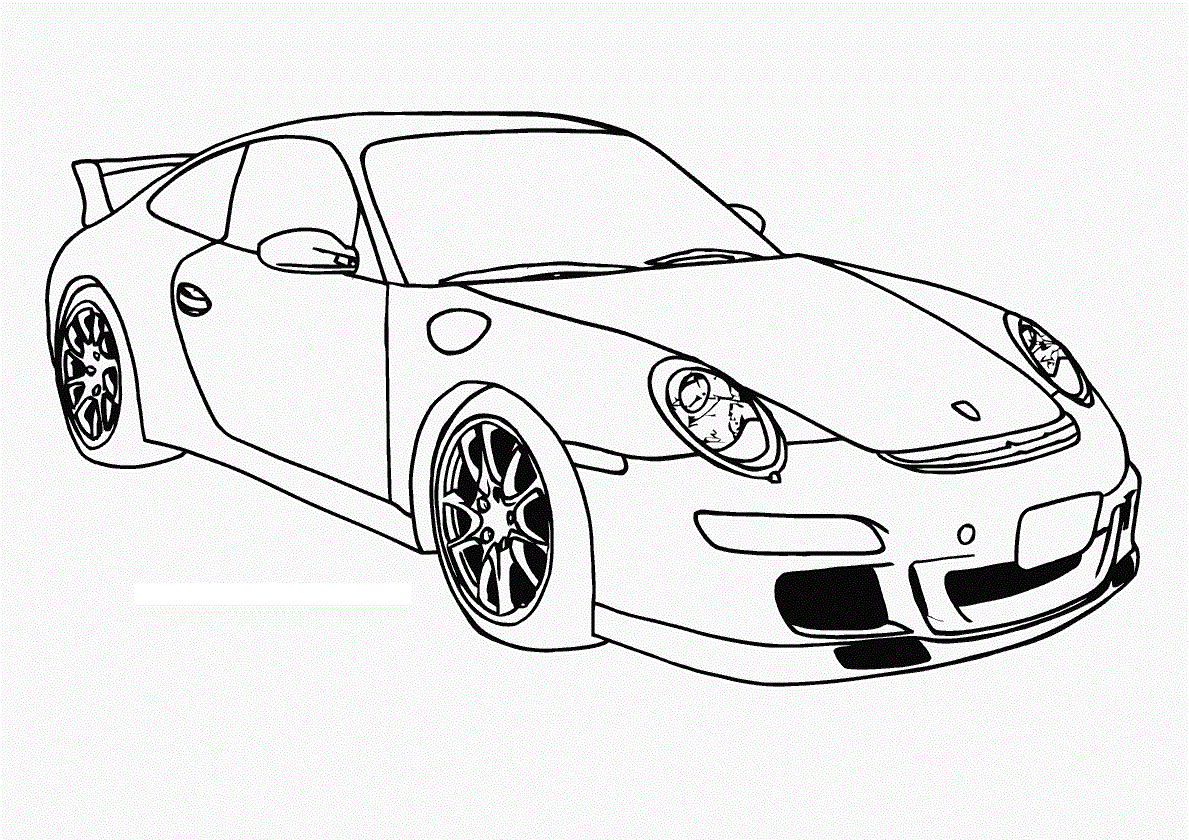 Car coloring #9, Download drawings