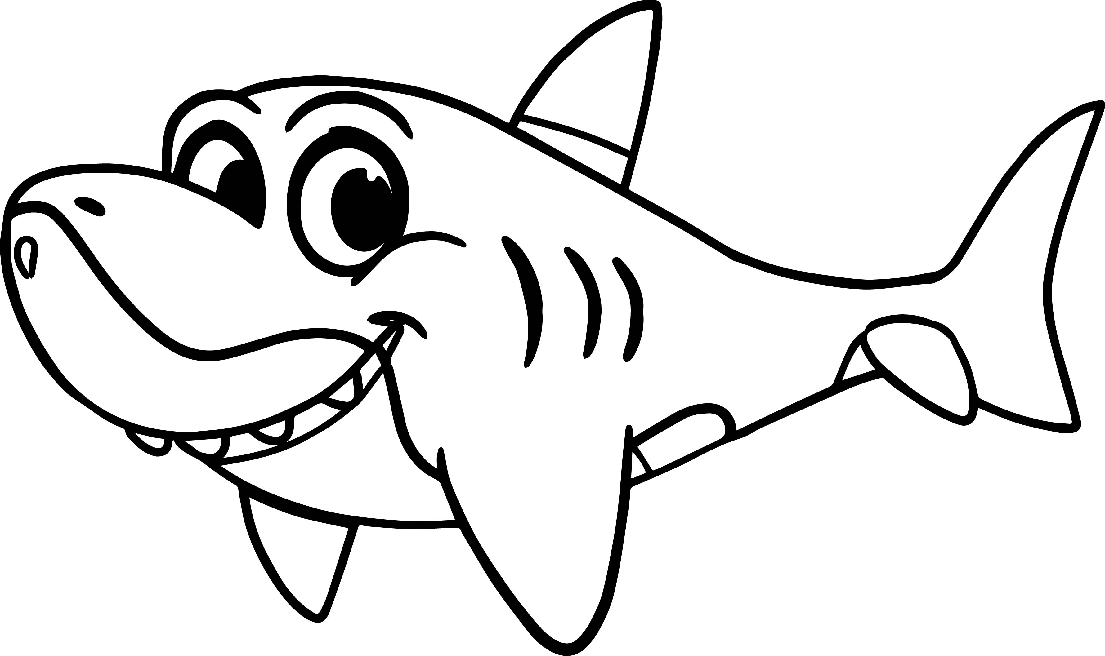 Carpenter Shark coloring #2, Download drawings