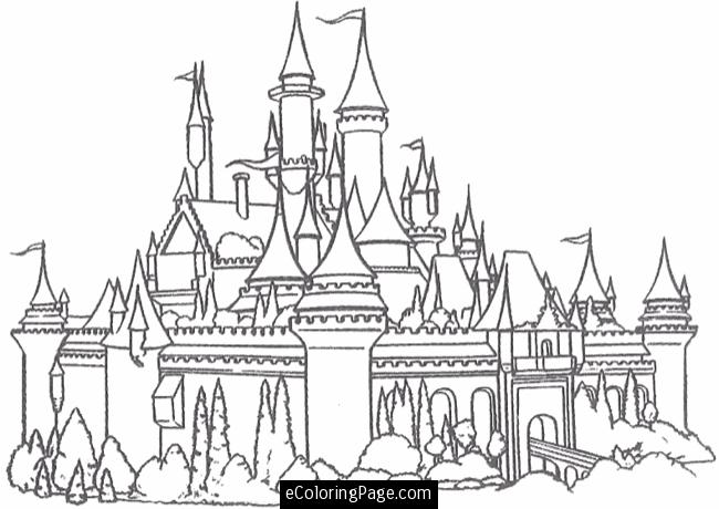 Castle coloring #3, Download drawings