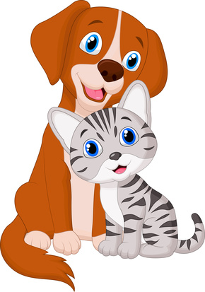 Cat & Dog clipart #11, Download drawings