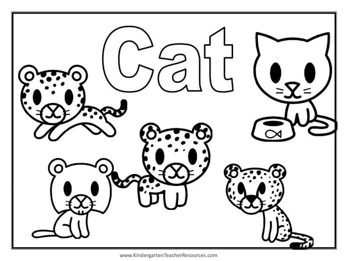 Cat & Dog coloring #1, Download drawings