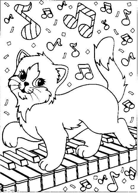 Cat & Dog coloring #9, Download drawings