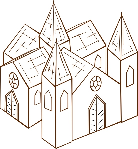 Cathedral clipart #17, Download drawings