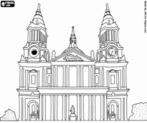Cathedral coloring #9, Download drawings