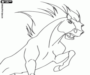 Cavallo coloring #4, Download drawings