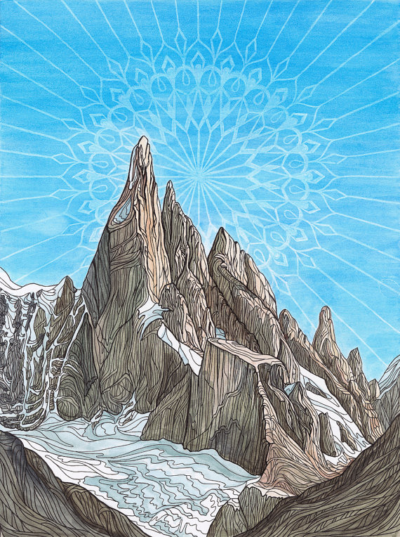 Cerro Torre coloring #19, Download drawings
