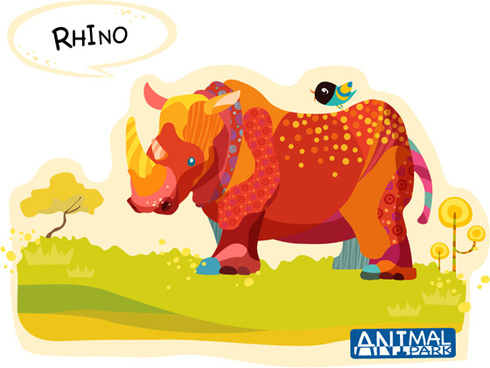 Charging Rhino svg #19, Download drawings
