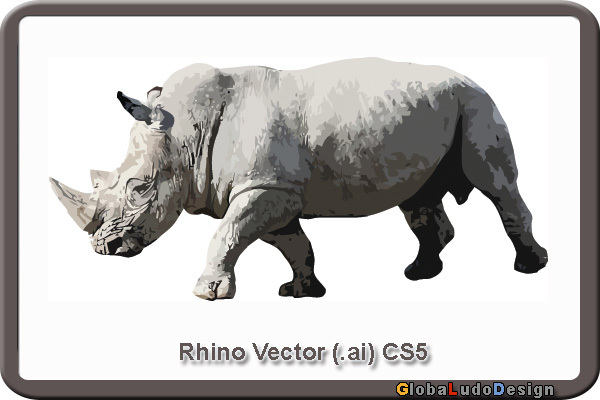 Charging Rhino svg #12, Download drawings