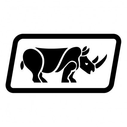 Charging Rhino svg #3, Download drawings