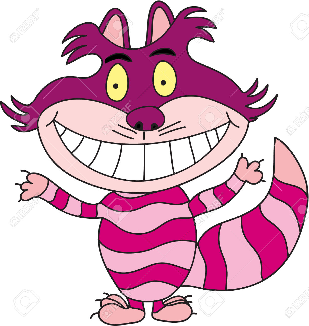 Cheshire Cat clipart #4, Download drawings