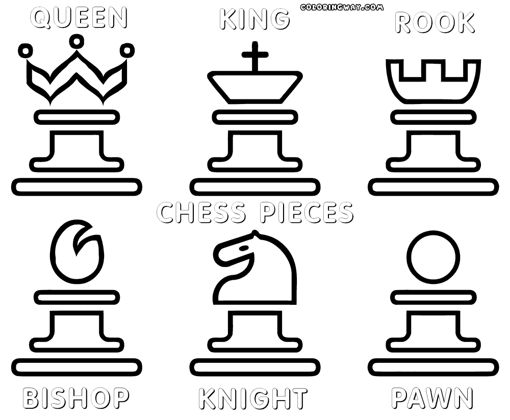 Chess coloring #19, Download drawings