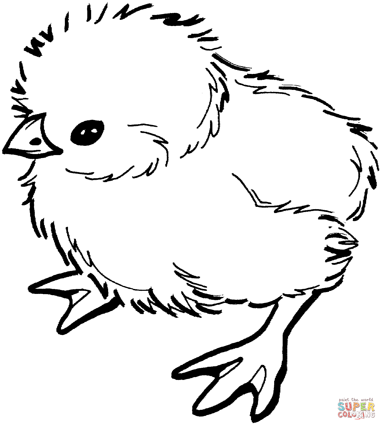 Chicken coloring #15, Download drawings