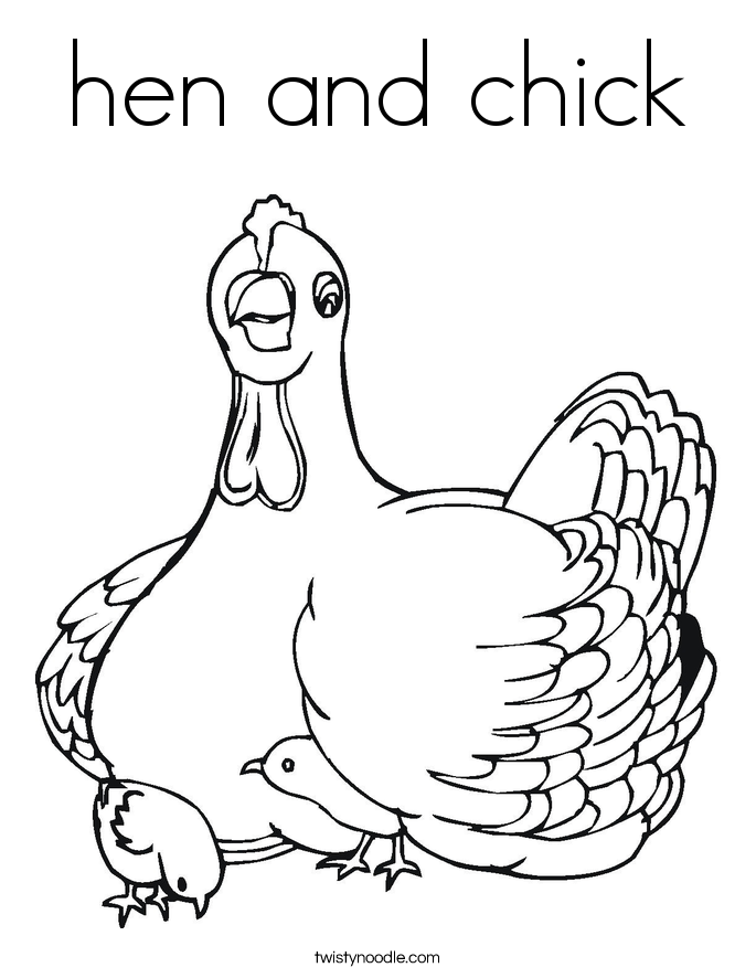 Chick coloring #7, Download drawings