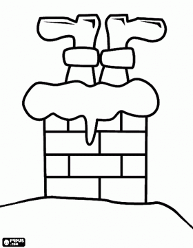 Chimney coloring #20, Download drawings