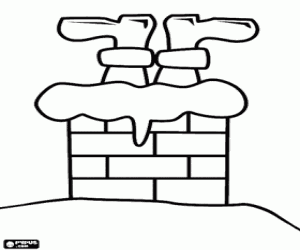 Chimney coloring #16, Download drawings