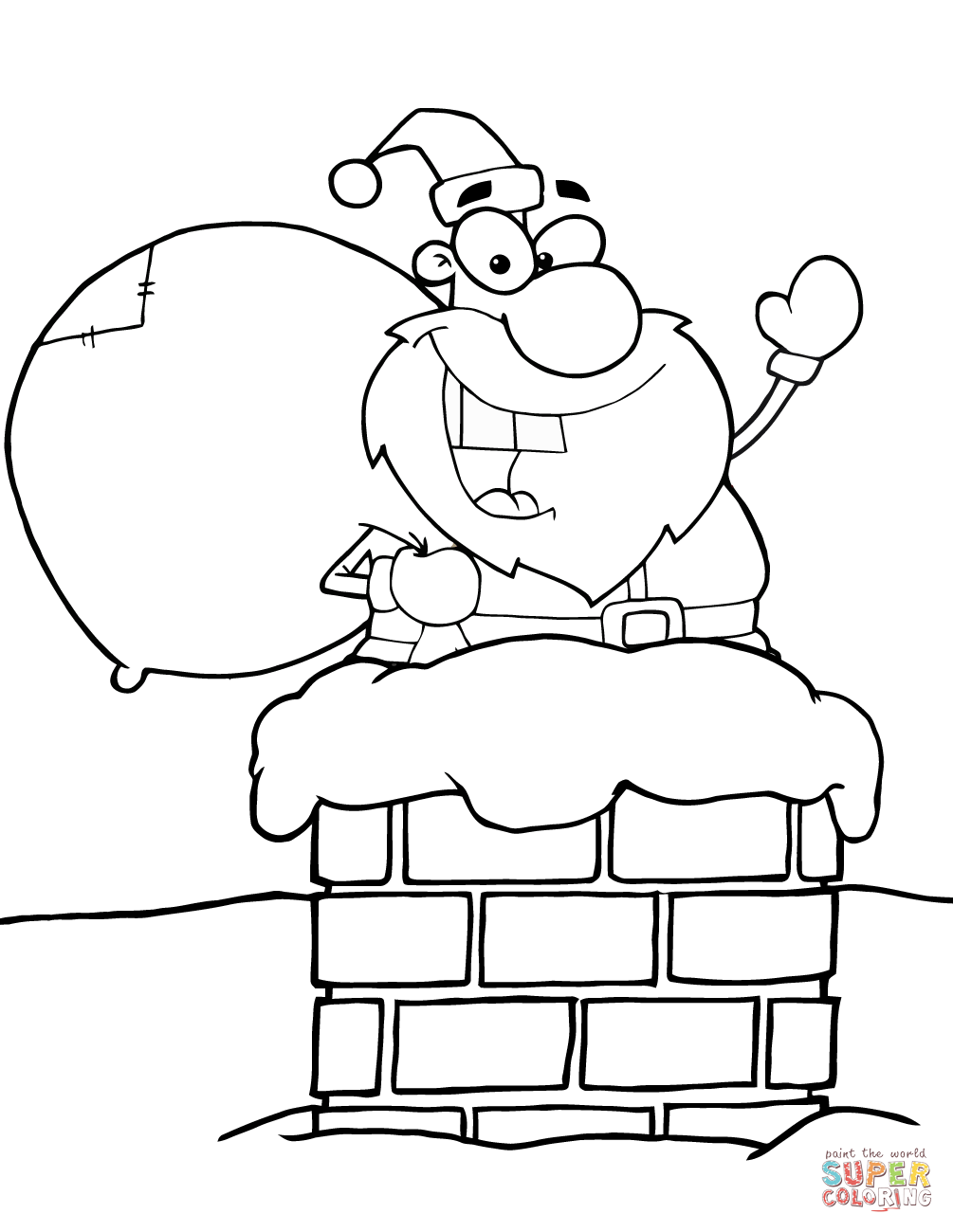 Chimney coloring #11, Download drawings