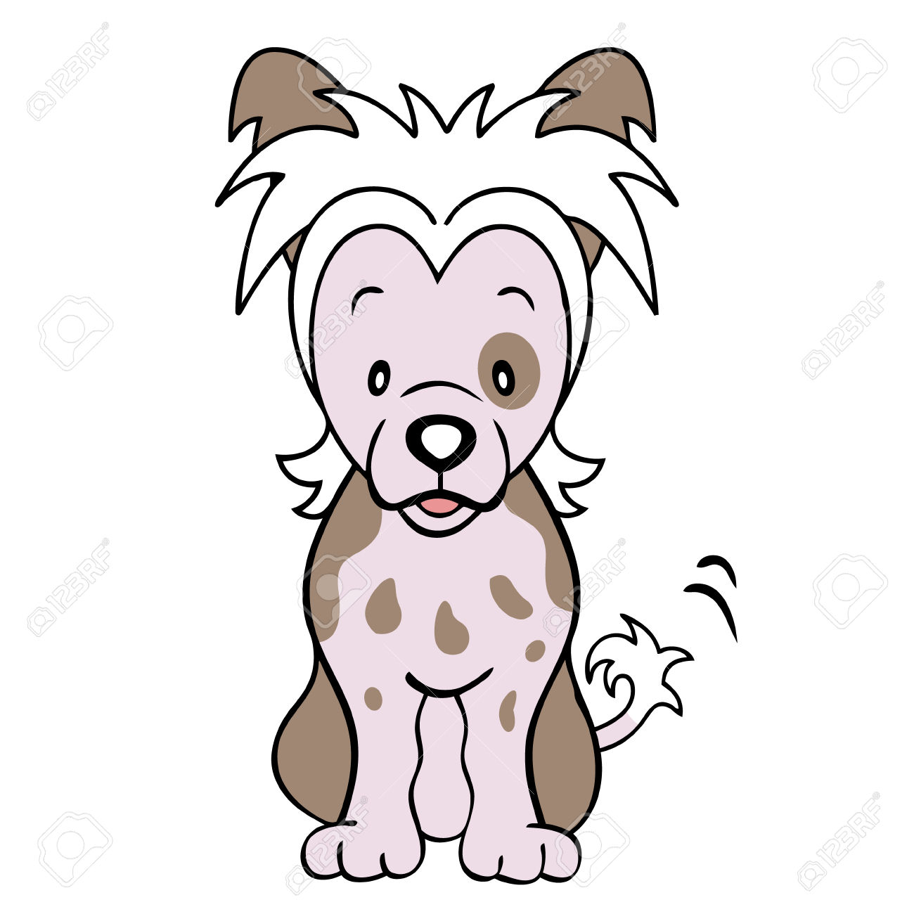 Chinese Crested Dog clipart #9, Download drawings
