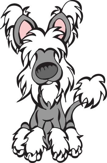 Chinese Crested Dog clipart #6, Download drawings