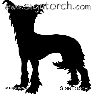 Chinese Crested Dog svg #1, Download drawings