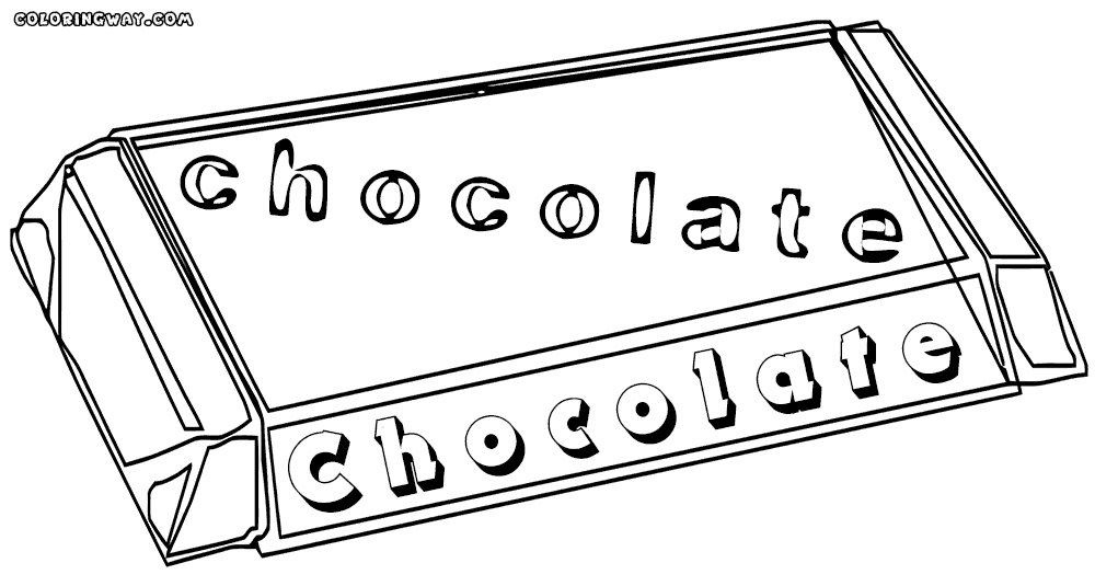 Chocolate coloring #10, Download drawings