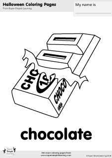 Chocolate coloring #17, Download drawings