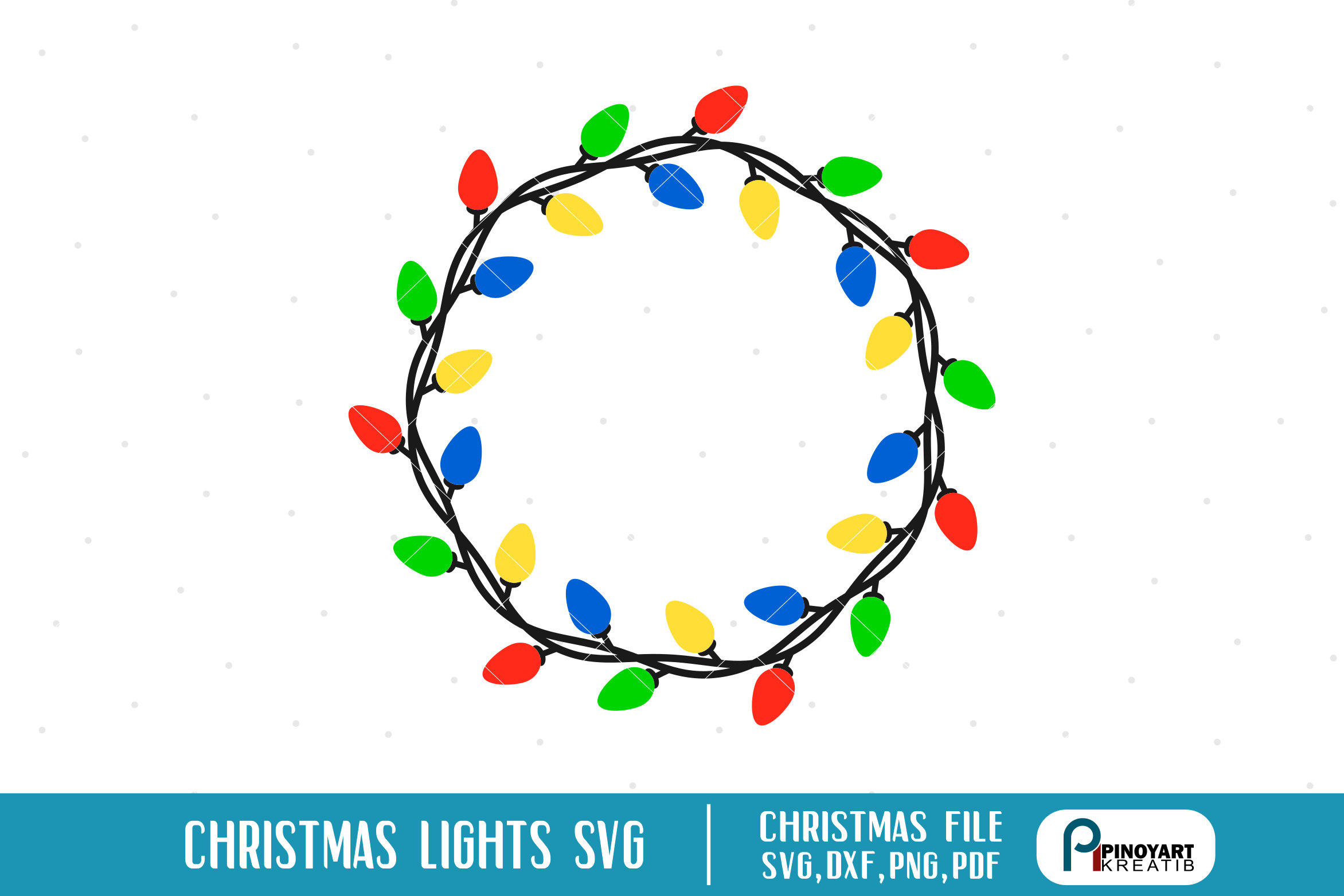 christmas light svg #602, Download drawings