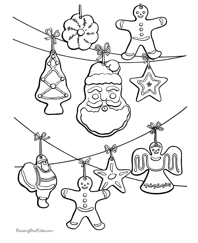 Christmas Ornaments coloring #15, Download drawings
