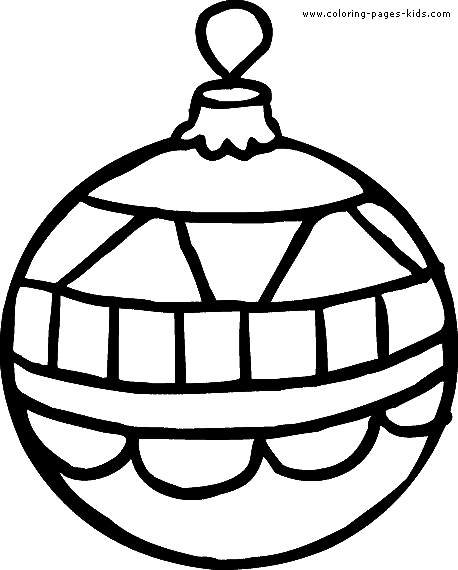 Christmas Ornaments coloring #4, Download drawings