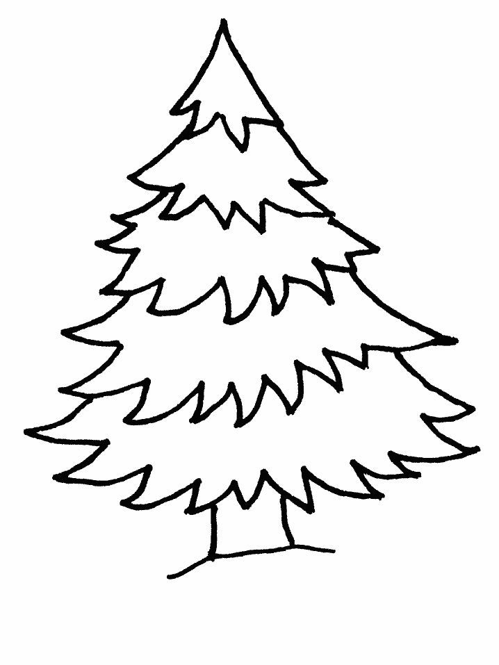 Christmas Tree coloring #14, Download drawings