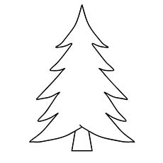 Christmas Tree coloring #17, Download drawings