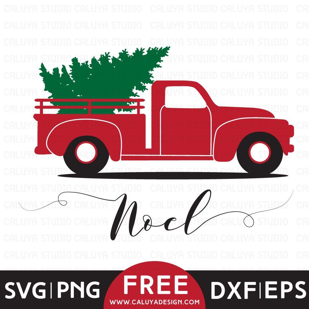 christmas tree truck svg #1092, Download drawings