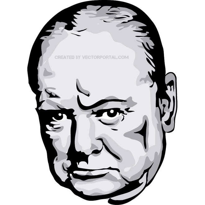 Churchill clipart #14, Download drawings