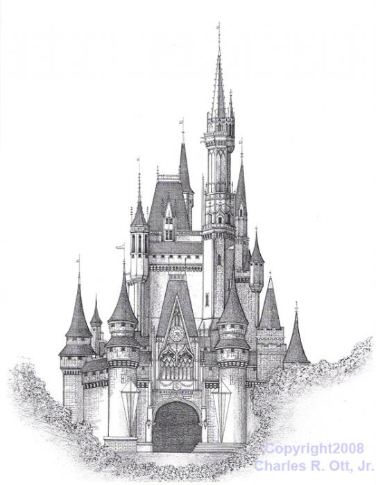 Cinderella's Castle clipart #12, Download drawings