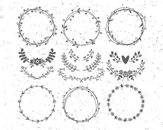 circle wreath svg #117, Download drawings