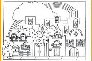 Cityscape coloring #5, Download drawings