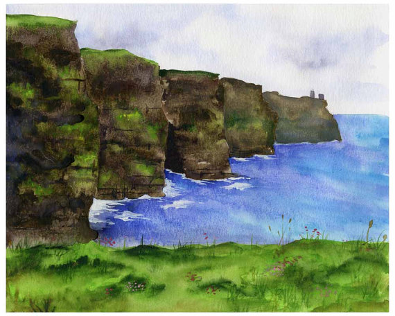 Cliffs Of Moher coloring #18, Download drawings