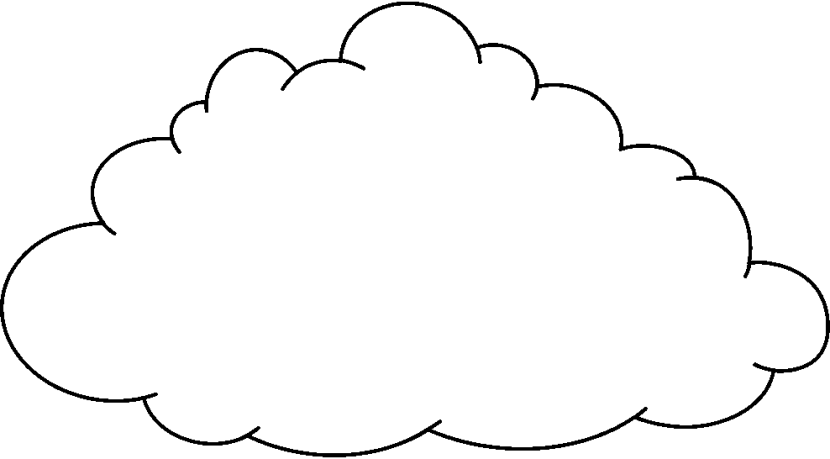 Cloud clipart #6, Download drawings