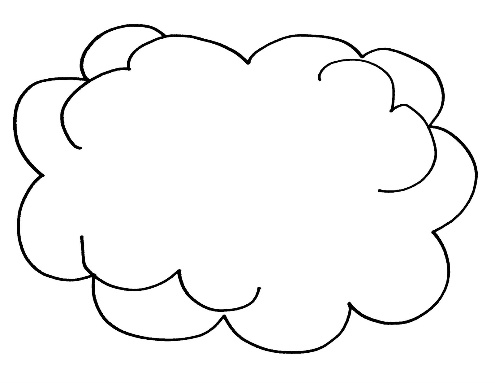Cloud coloring #18, Download drawings