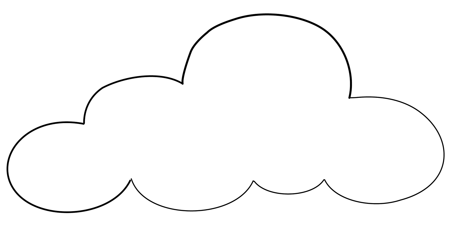 Cloud coloring #16, Download drawings