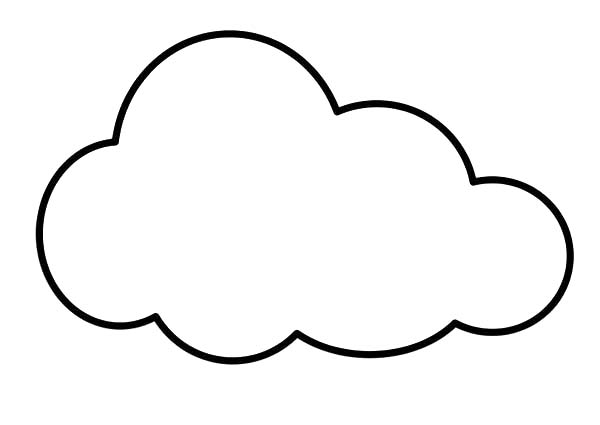 Cloud coloring #17, Download drawings