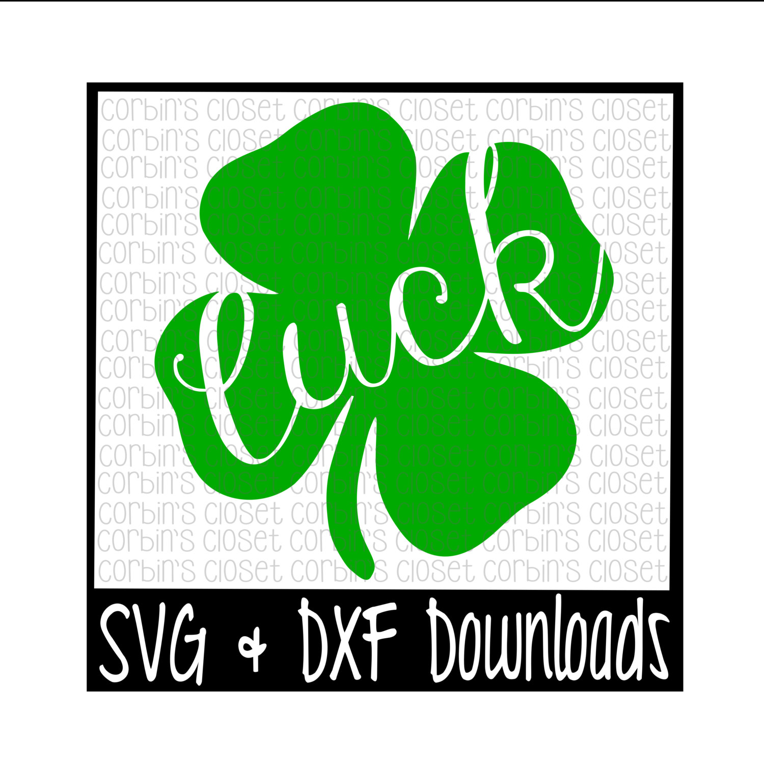 Clover svg #5, Download drawings